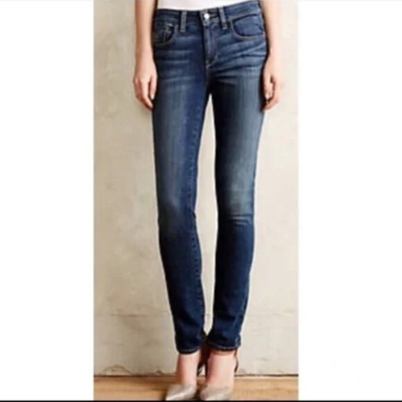 PILCRO Anthropologie STET Mid-Rise Women's Skinny Jeans Size 30 - Picture 13 of 13